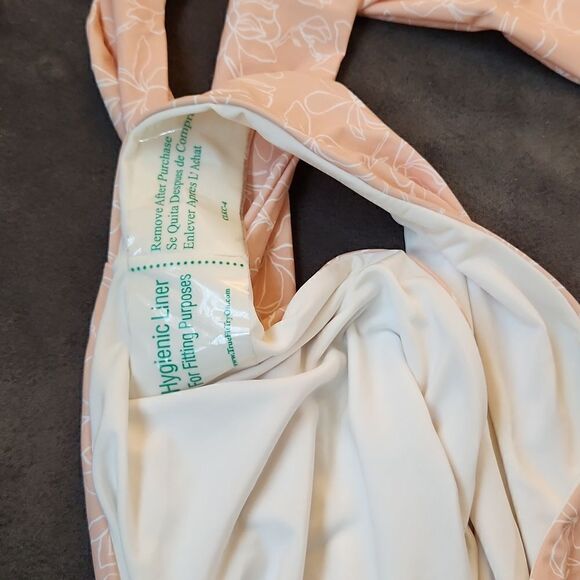 New Dippin daisys bathing suit bottom swimsuit bottom high waist floral with tie - Picture 5 of 8